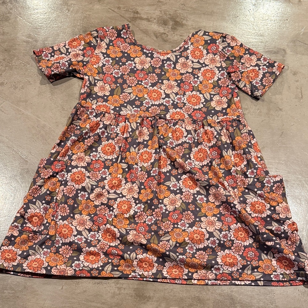 Floral Kids Dress